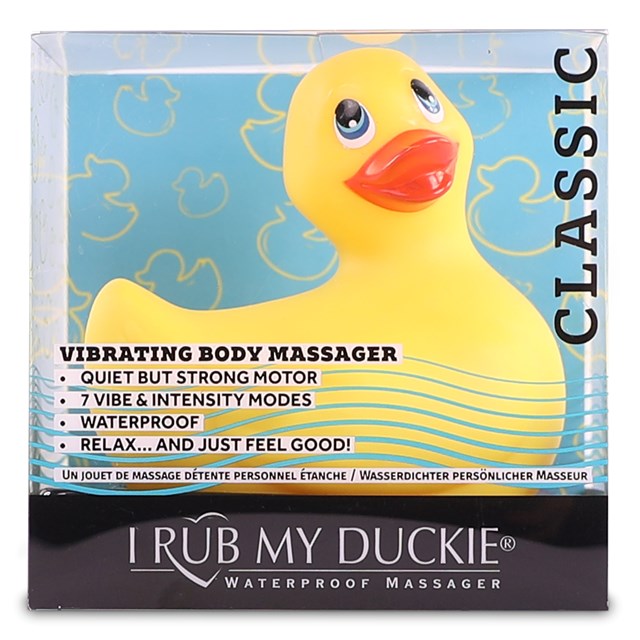 Vibrerende Massage Anka - Klassisk Gul