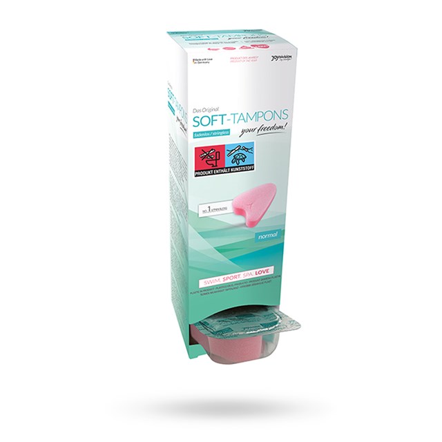 SOFT-TAMPONS STRINGLESS NORMAL 10 PCS