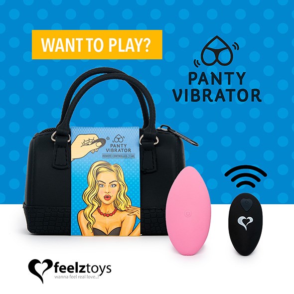 PANTY VIBE REMOTE CONTROLLED VIBRATOR PINK