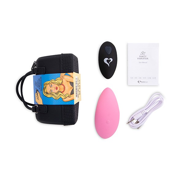 PANTY VIBE REMOTE CONTROLLED VIBRATOR PINK