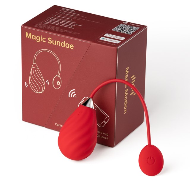 MAGIC MOTION - MAGIC SUNDAE APP CONTROLLED LOVE EGG