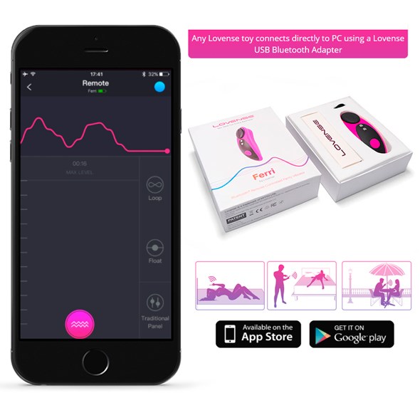 FERRI REMOTE CONTROLLED PANTY - VIBRATOR