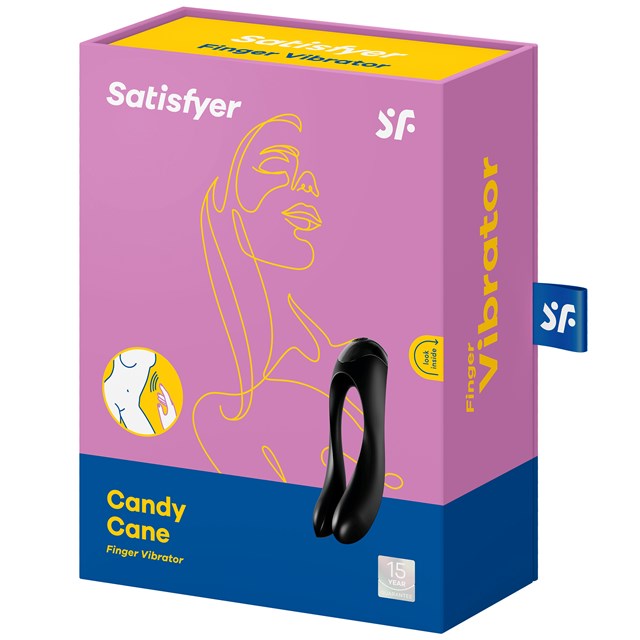 SATISFYER CANDY CANE FINGER VIBRATOR