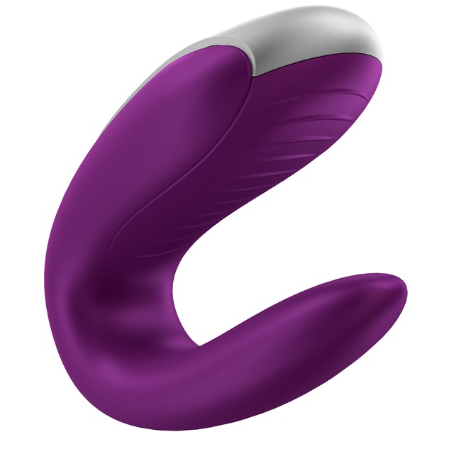 DOUBLE FUN PARVIBRATOR MED FJERNBETJENING - LILLA