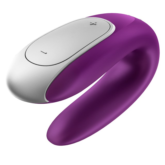DOUBLE FUN PARVIBRATOR MED FJERNBETJENING - LILLA