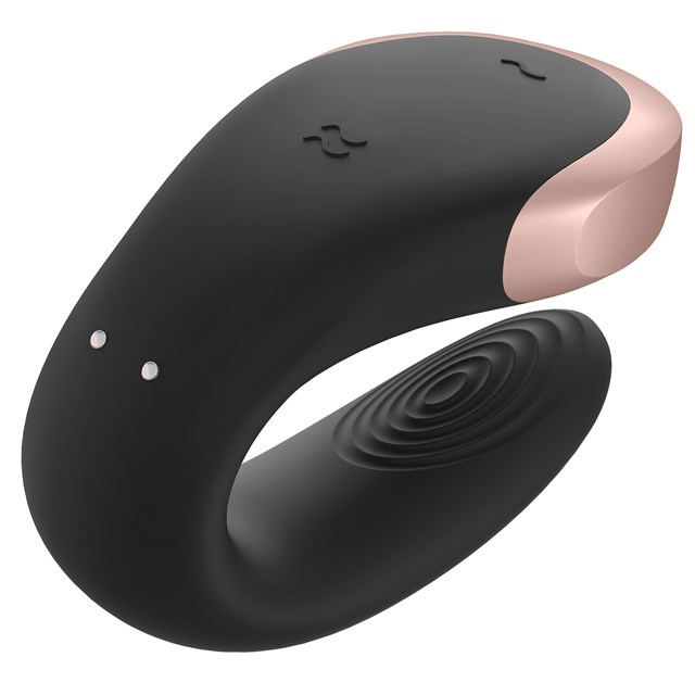 Double Love Luxury Partner Vibrator - Sort