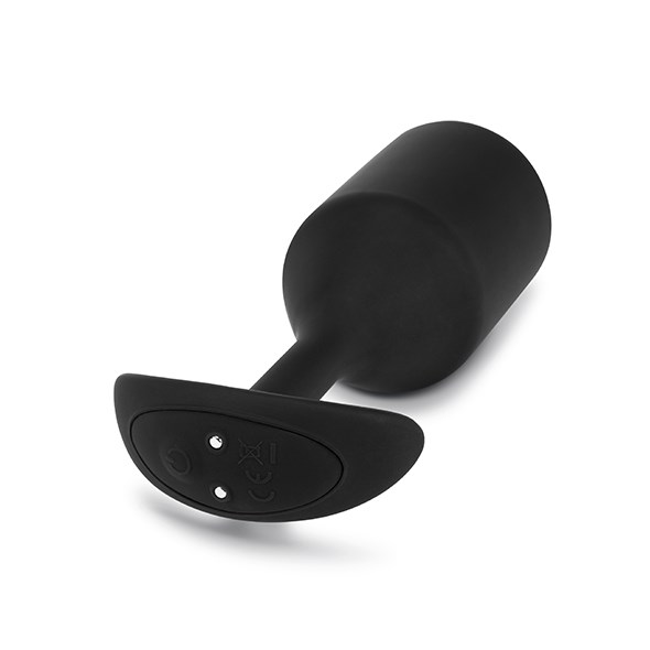 B-Vibe - Vibrating Snug Plug 5 XXL - Sort