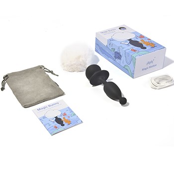 MAGIC MOTION - MAGIC BUNNY VIBRATING BUNNY TAIL ANAL PLUG