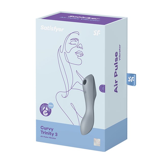 Satisfyer Curvy Trinity 3 - Grey