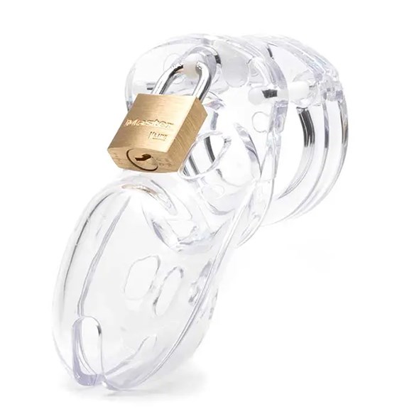 CB-X CB-3000 CHASTITY COCK CAGE TRANSPARENT 76 MM