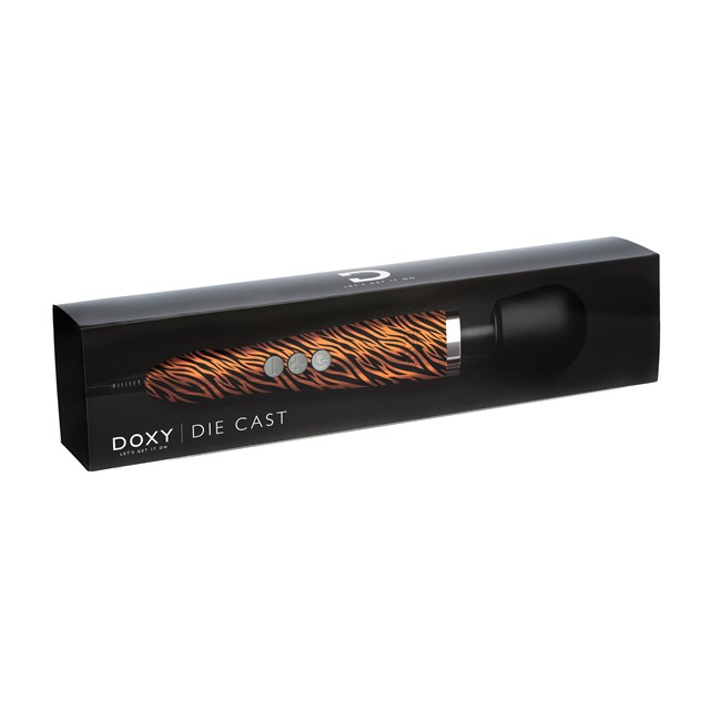 DOXY - DIE CAST WAND MASSAGER TIGER - MASSAGESTAV