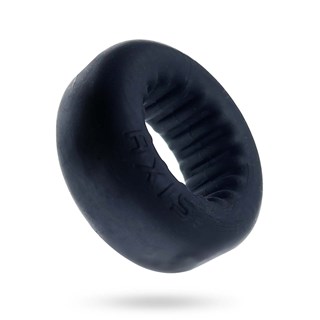 Oxballs - Axis Rib Griphold Cockring Black Ice