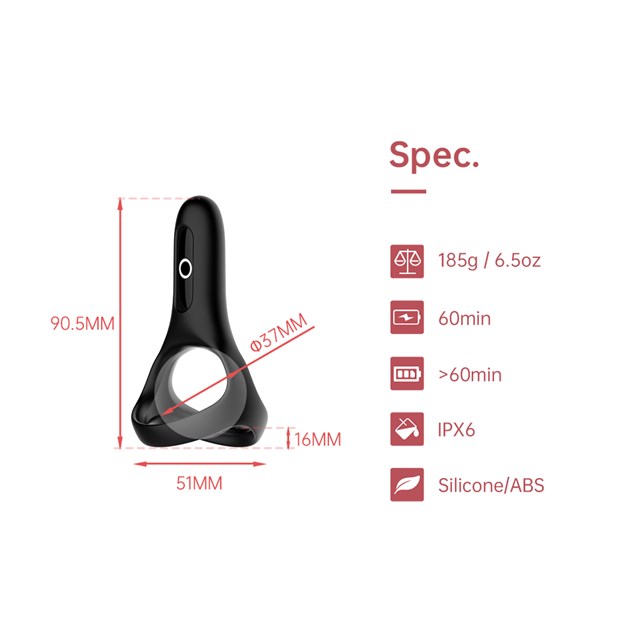 MAGIC RISE – SMART WEARABLE COCKRING – SORT