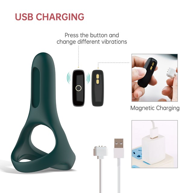 MAGIC RISE – SMART WEARABLE COCKRING – GRØN