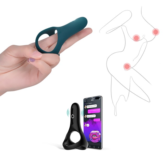 MAGIC RISE – SMART WEARABLE COCKRING – GRØN