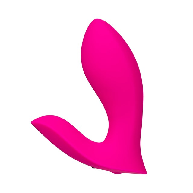FLEXER INSERTABLE DUAL TRUSSEVIBRATOR - PINK