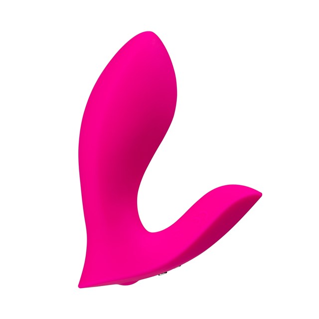 FLEXER INSERTABLE DUAL TRUSSEVIBRATOR - PINK