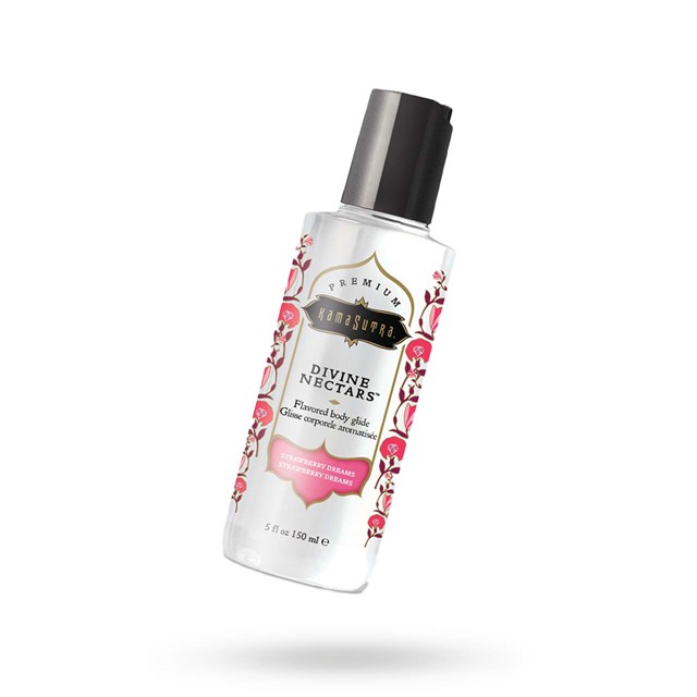 KAMA SUTRA - DIVINE NECTARS BODY GLIDE STRAWBERRY DREAMS 150 ML