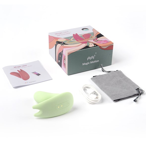 MAGIC MOTION - UMI SMART WEARABLE DUAL MOTOR VIBRATOR GREEN