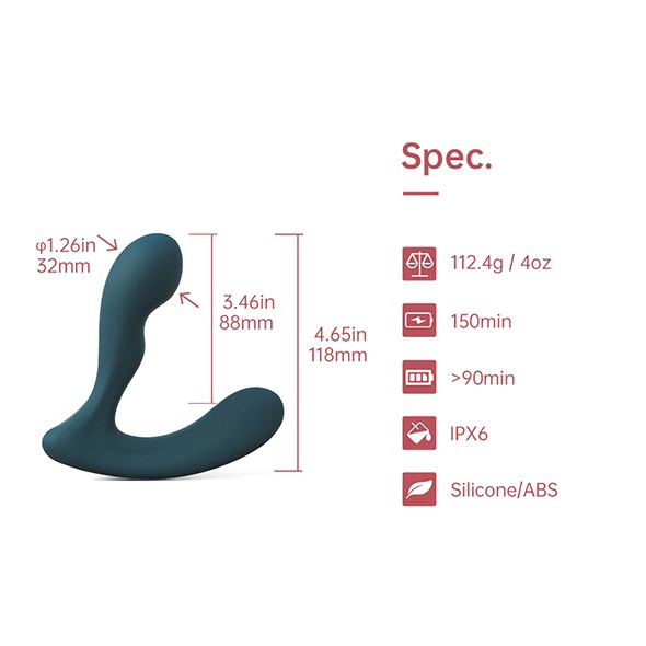 MAGIC MOTION - SOLSTICE X APP CONTROLLED PROSTATE VIBRATOR