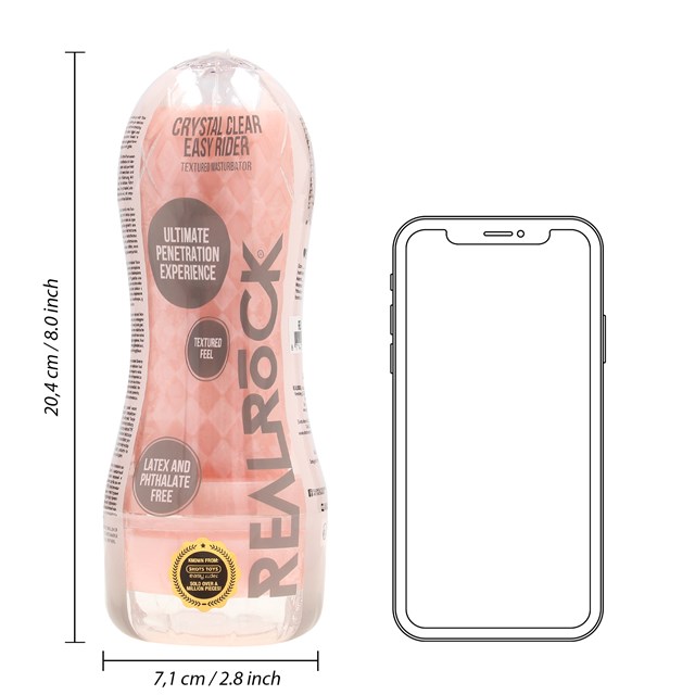 Easy Rider - Textured Masturbator - Flesh