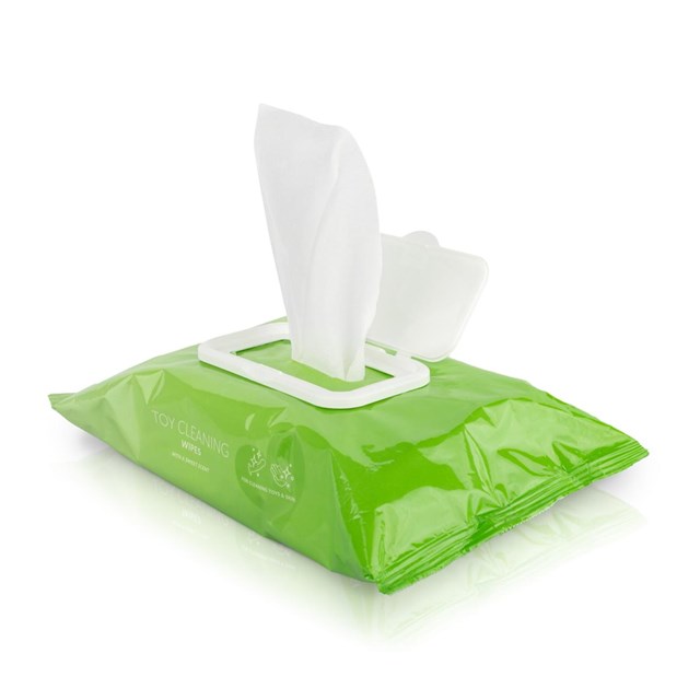 EasyGlide Toy Cleaning Wipes 100 renseservietter