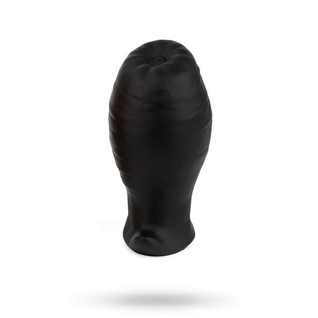 Egg Ass Plug Black 10,5 cm