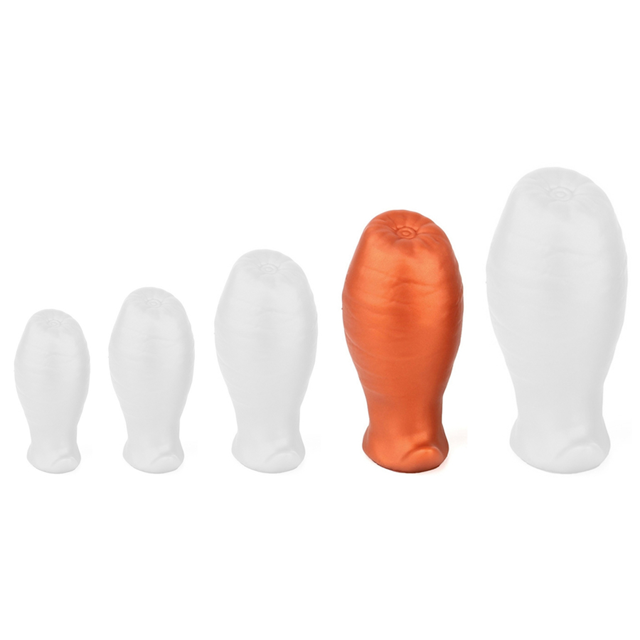 Egg Ass Plug Orange 12,5 cm