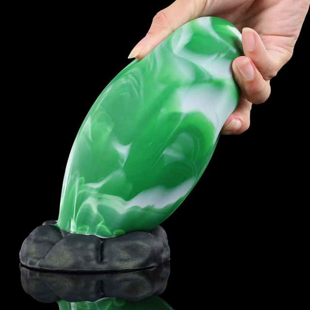 Emerald Egg Plug 15,5 cm