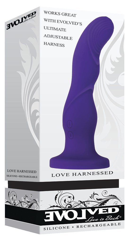 Love Harnessed Strap-on Vibrator