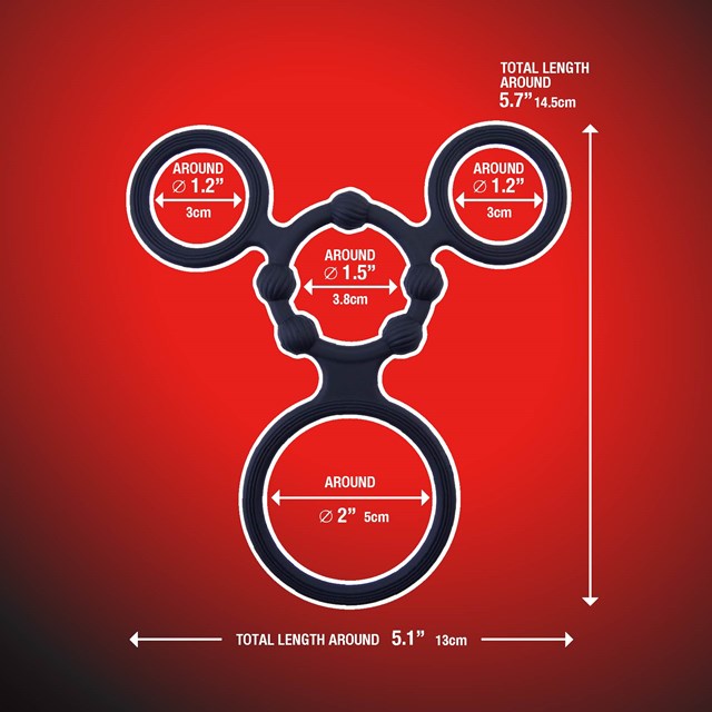 Enduring Triple Rings With Ball Stretcher