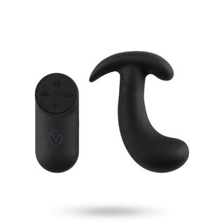 Ergonomic Prostate Vibrator With Remote