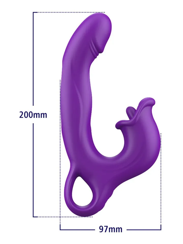 G-spot Vibrator With Clitoral Stimulation