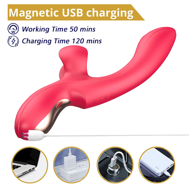 G-spot Vibrator With Moving Tongue