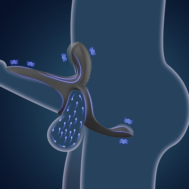 Vibrating Cock Ring With Clitoral Stimulation