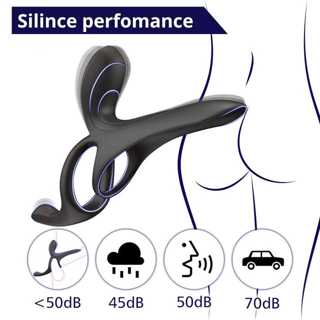 Vibrating Cock Ring With Clitoral Stimulation