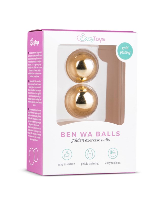 Gold Ben Wa Balls -25 mm