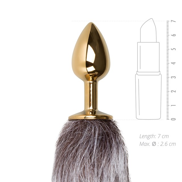 Fox Tail Plug No.5 -Gold