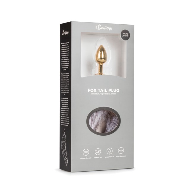 Fox Tail Plug No.5 -Gold