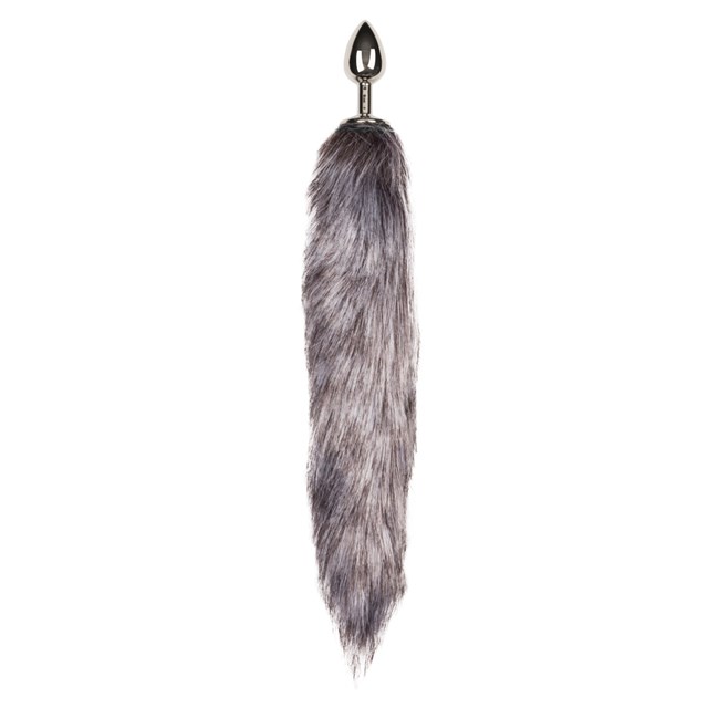 Fox Tail Plug No.5 -Silver