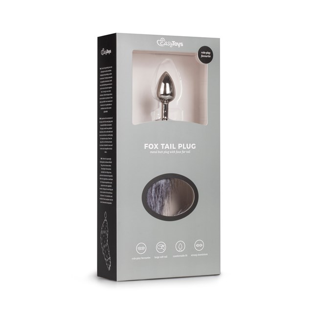 Fox Tail Plug No.5 -Silver