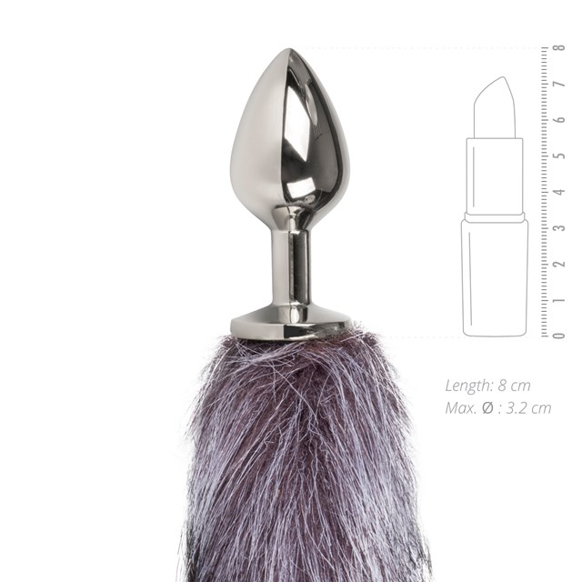 Fox Tail Plug No.6 -Silver