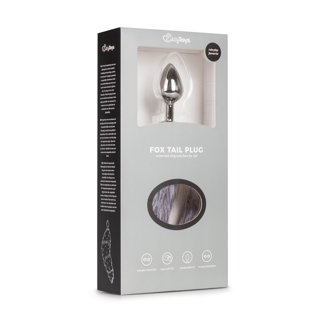 Fox Tail Plug No.6 -Silver