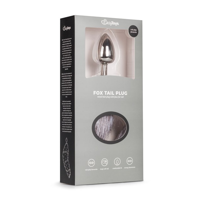 Fox Tail Plug No.4 -Silver