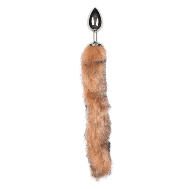 Fox Tail Plug No.3 -Silver