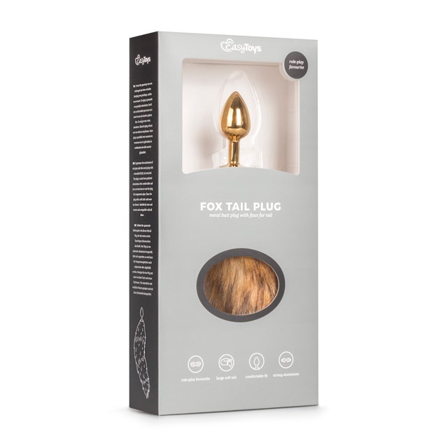 Fox Tail Plug No.1 -Gold