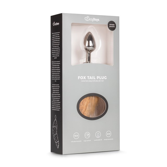 Fox Tail Plug No.2 -Silver