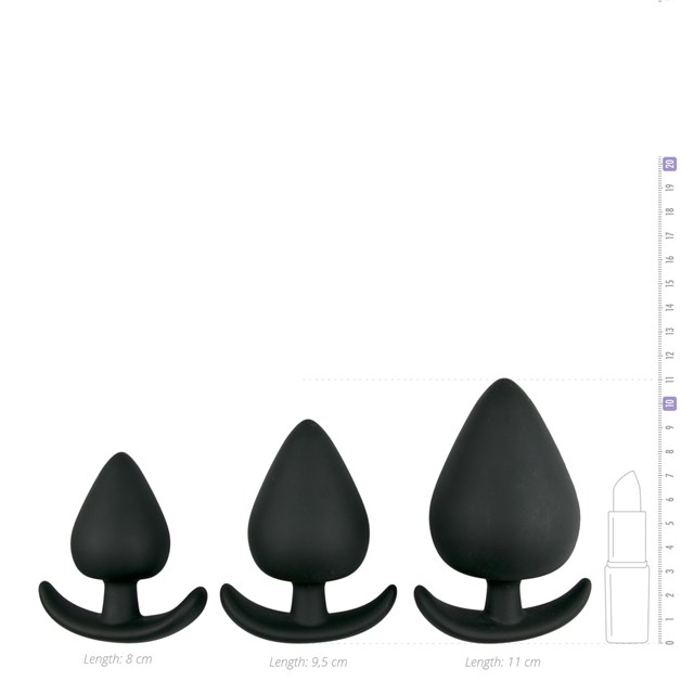 Anal Anchor Butt Plug Sæt