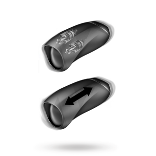 Evony Oral Sex Male Masturbator Suction & Vibration 2 Motors