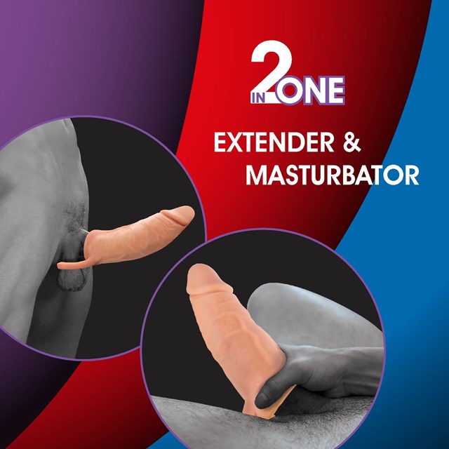 Extendor 2in1 Penis Extender & Masturbator